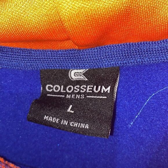 Colosseum Men's Blue Gray Florida Gators Full Zip Hoodie Jacket Size Large - Picture 7 of 8